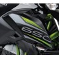 Autocollant Motif Ecope Droit Kawasaki Z650 Noir 2019