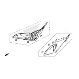 Cover Center Left Honda CBR650R 2021