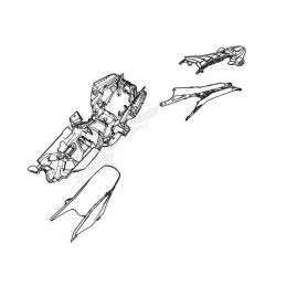 Support Immatriculation Honda CBR650R 2021