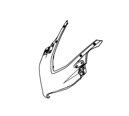 Carénage Face Avant Honda CBR650R 2021 2022 2023