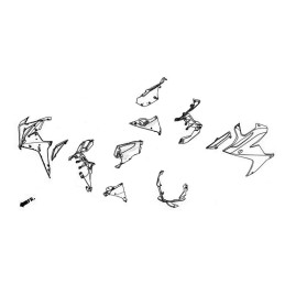 Cover Left Air Duct Honda CBR650R