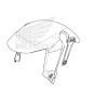 Front Fender Honda CB650R 2021 2022 2023