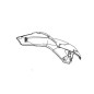 Carénage Flanc Avant Droit Kawasaki Versys 650 Carénage Flanc Avant Droit Kawasaki Versys 650