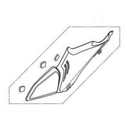 Cover Center Left Honda CB650R 2021/2025
