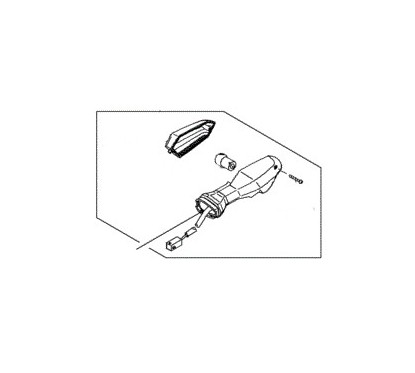 Front Right Winker Kawasaki Versys 650