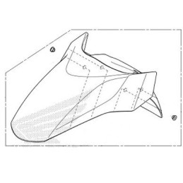 Front Fender Honda PCX 125/160 v5 2021