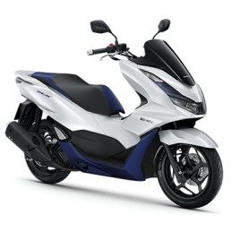 Set Body Fairing Pearl Horizon WHITE and BLUE E:HEV Honda PCX 125/160 v5 2021