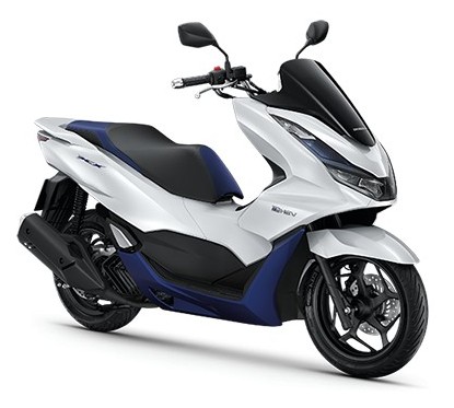 Set Body Fairing Pearl Horizon WHITE and BLUE E:HEV Honda PCX 125/160 v5 2021