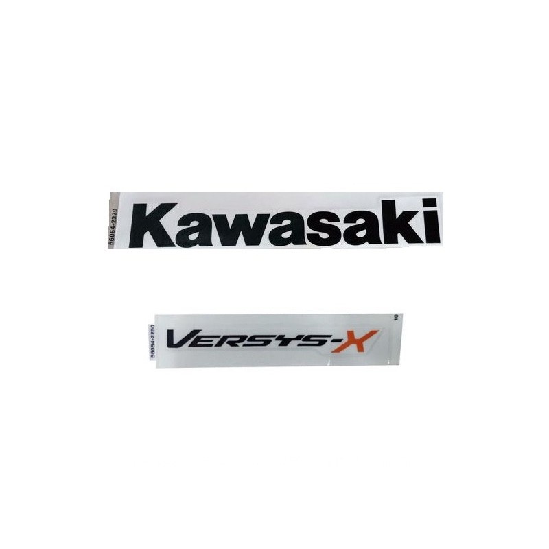 Kit Stickers Carénage Flanc Avant Kawasaki Versys-X 300 Vert Kit Stickers Carénage Flanc Avant Kawasaki Versys-X 300 Vert