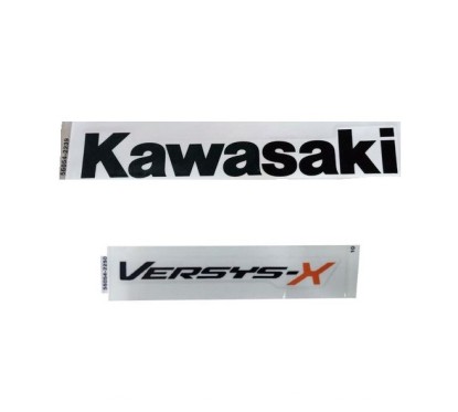 Set Marks Cowling Side Kawasaki Versys X-300 Green