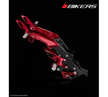 Set Arrière avec Reposes pied passager Bikers Kawasaki Z800