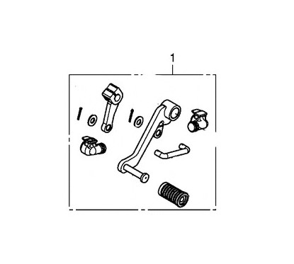 Clutch Pedal Honda MSX GROM 125 2021 2022 2023 2024