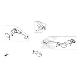 Winker Left Rear Honda MSX GROM 125 2021