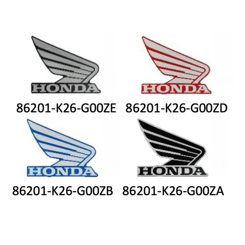 Emblem Shroud Right Honda MSX GROM 125 2021 2022 2023 Emblem Shroud Right Honda MSX GROM 125 2021 2022 2023