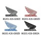 Emblem Shroud Right Honda MSX GROM 125 2021 2022 2023 Emblem Shroud Right Honda MSX GROM 125 2021 2022 2023