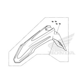 Front Fender Honda CRF300 RALLY 2021/2024