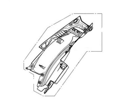 Garde Boue Intérieur Honda CRF300