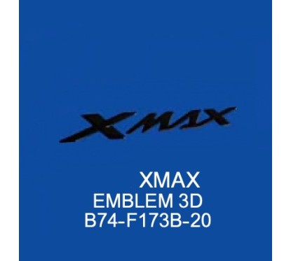 Emblème 3D NOIR Yamaha XMAX 300