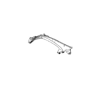 Carénage Genou Gauche Kawasaki Z800