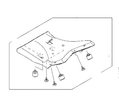 Selle Conducteur Kawasaki Z800