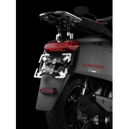 Premium Rear License Support Bikers Lambretta V200