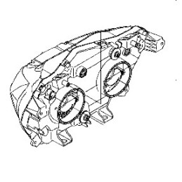 Headlight Unit Kawasaki Z800