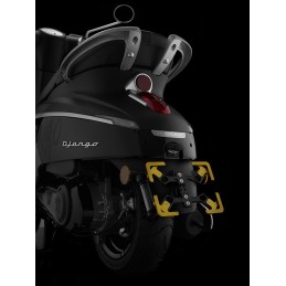 Premium Rear License Support Bikers Peugeot DJANGO 150