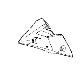 Carénage Inférieur Droit Kawasaki Z800