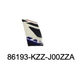 Autocollant Supérieur Flanc Avant Droit Honda CRF 250L RALLY 2017 2018