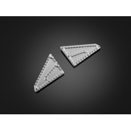 Rear Footrests Plates Set Bikers Honda X-ADV 750 2021