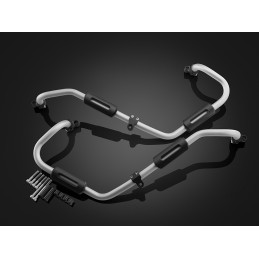 Rear Footrests Plates Set Bikers Honda X-ADV 750 2021