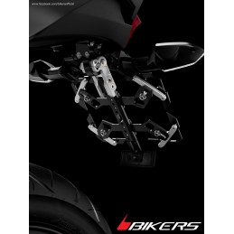 Adjustable License Plate Support Motorcycle Kawasaki Z300 / Z250