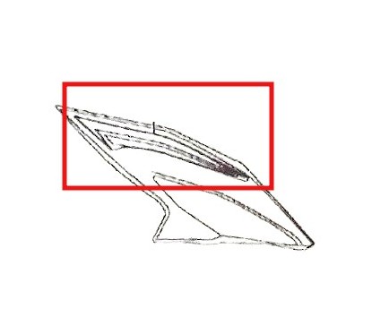 Pattern 2016 Right Front Cover Kawasaki Z800