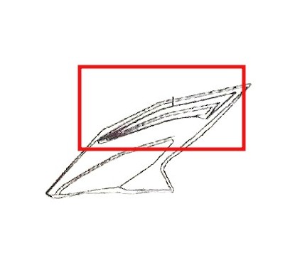 Pattern 2016 Left Front Cover Kawasaki Z800