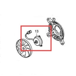 Fan Motor Assembly Honda CRF250L 19080-KZZ-J01