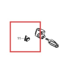 Couvercle Joint Clignotant Avant Gauche Honda CB650R 33464-MKN-D50