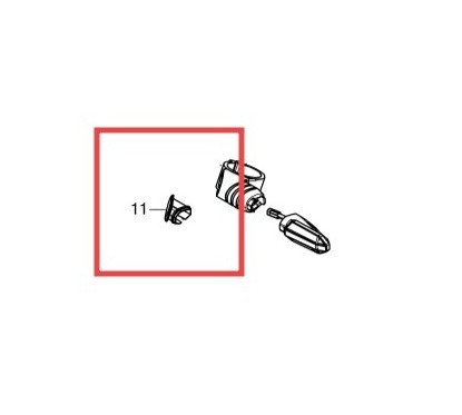 Couvercle Joint Clignotant Avant Gauche Honda CB650R 33464-MKN-D50