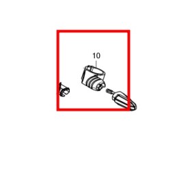 Mounting Rubber Front Left Winker Honda CB650R 33463-MKN-D50