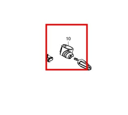 Caoutchouc Montage Clignotant Avant Gauche Honda CB650R 33463-MKN-D50