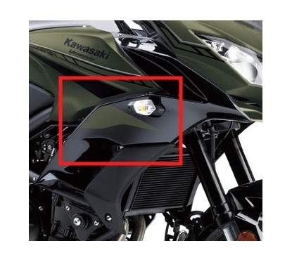 Autocollant Avant Droit Kawasaki Versys 650 Khaki 2020 56076-0502