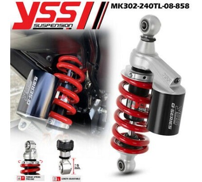 Rear Shock Absorber YSS MK302 Honda MSX GROM 125 2021 2022 2023