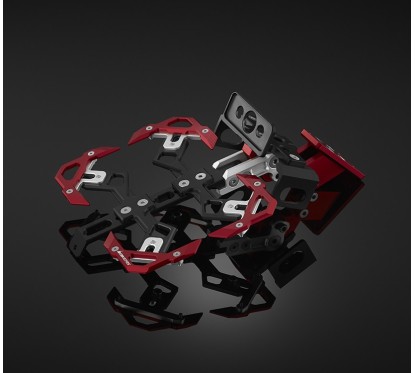 Adjustable License Plate Support Bikers