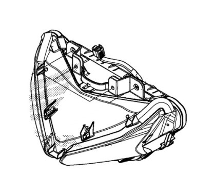 Phare Avant Honda CBR500R 2022 2023