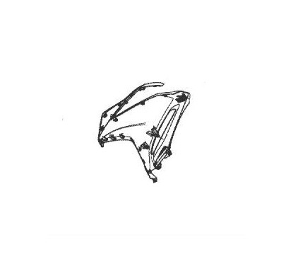 Front Cowling Right Honda CBR500R 2022 2023