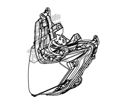 Phare Avant Honda CB500F 2019 2020 2021