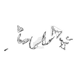 Front Cowling Lower Honda CB500F 2019 2020 2021