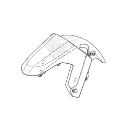 Front Fender Honda CB500X 2022 2023