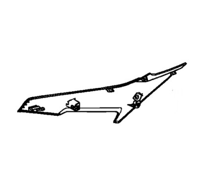 Carénage Centre Droit Honda CB500X 2022 2023