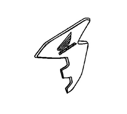 Écope Avant Gauche Honda CB500X 2022 2023