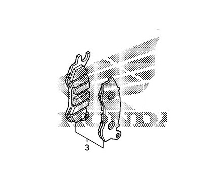 Plaquettes de Frein Honda PCX 125/150 v2